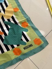 MOSCHINO SEIDENTUCH ‼️VINTAGE 90er JAHRE RARITÄT