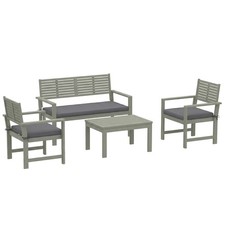 4-Sitzer Gartenmöbel Set aus