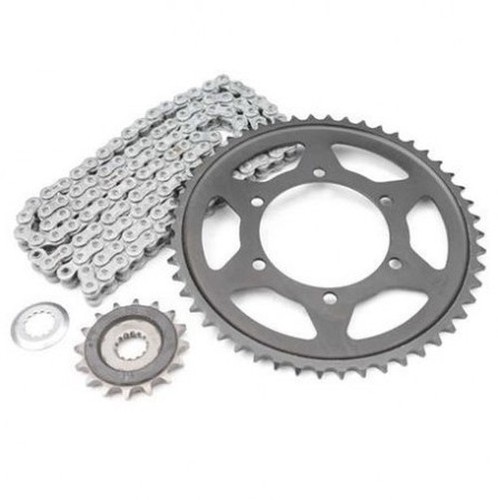 Set kette zahnrad und ritzel - set, kette,