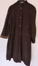 Jacke Mantel Damen XL Braun