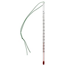 Tee Thermometer Glas mit Schnur Teewasser Analog Einkochen einmachen einwecken