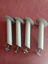 4 X Barkonsole Thekenfuß Tresenstütze schräg Küchentheke Stützfuß