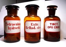 Apothekerflaschen