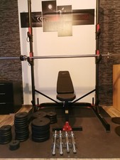 Komplettes Trainingsset für Zuhause(Hanteln-Hantelbank-Rack-Gewichte-Zubehör)