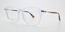 CHRISTIAN DIOR Brille Dioressence 12 Transparent  Panto Schildpatt Klassisch M
