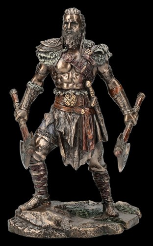 Gunnar statue wikinger - gunnar,