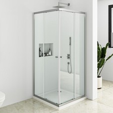 Duschkabine Schiebetür 80x80