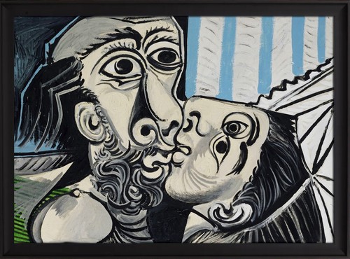 Picasso the kiss 70x50 - picasso,