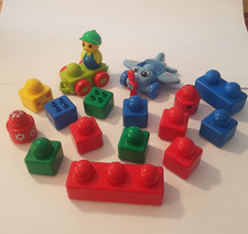 (D50) Lego Duplo Primo Baby Set Steine Flugzeug Figur