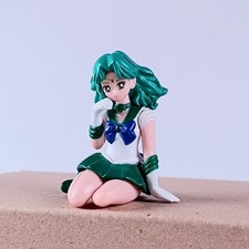 Sailor Neptune - Sailor Moon Warriors Descending on Desk Figure From Japan