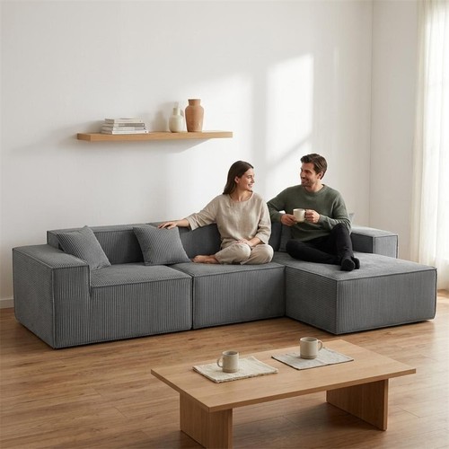 Ecksofa sofa couch cordsofa - couch,