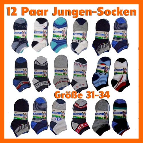 Paar kindersocken jungs - 12,
