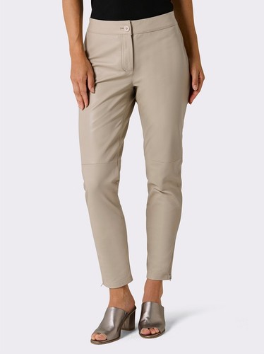 Lederhose beige damen heine - 36,