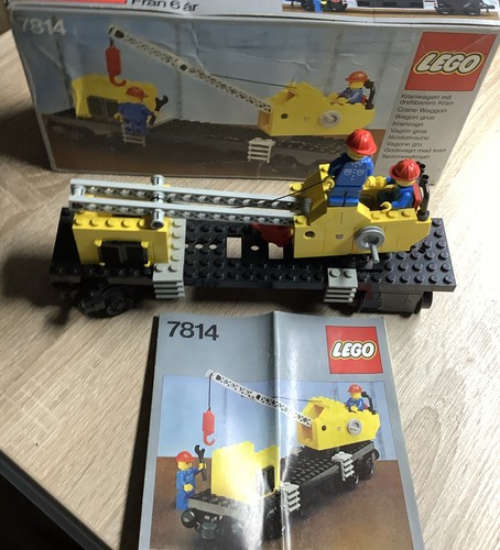 Lego eisenbahn kranwaggon - eisenbahn,