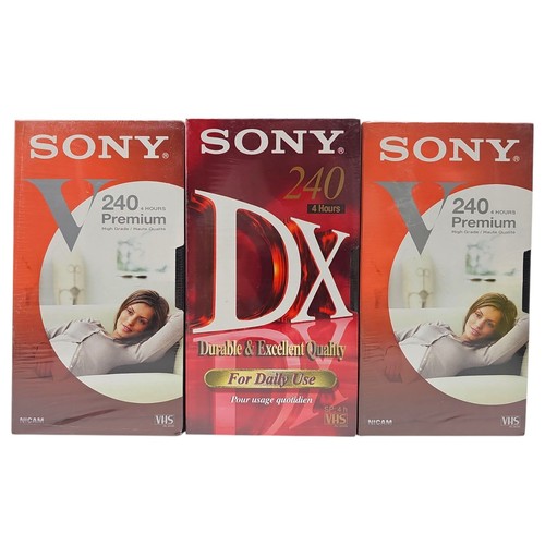 Vhs videokassetten sony v - vhs,