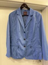 Charles Vögele Grandiosa Damen Jacke Leicht Hellblau Größe 46