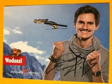 Autogramm Richard Freitag Skisprung Skispringer Silber Olympia 2018 NUDOSSI xyz