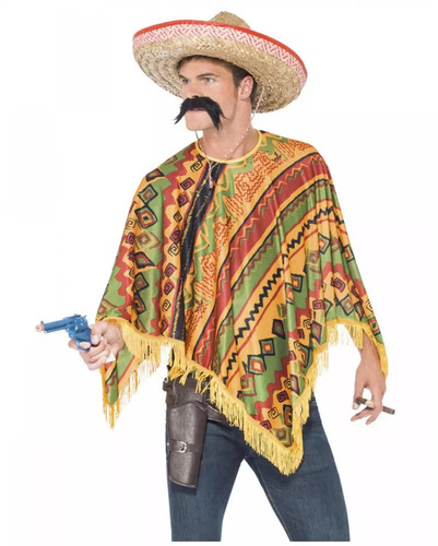 Mexikaner poncho mit - mexikaner,