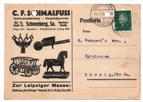 Postkarte 1930