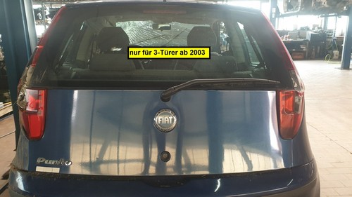 Heckklappe fiat punto 8v - fiat,