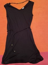 Lascana Kleid Baumwolle Schwarz Small Medium  Neu