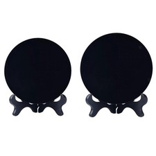 Obsidian Kreis Scheibe