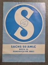 Betriebsanleitung Sachs 50/2 AMLC Motor DKW Typ 110 Handbuch