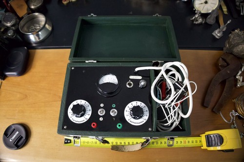 Antikes elektrotherapiegerät - antikes,