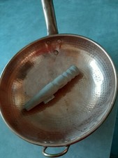 Wockpfanne 34 cm Handgehemmert