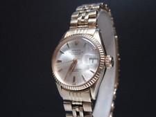 G430⭐⭐ Luxus Rolex Oyster Perpetual Datejust 750 Gold Ref.6517 Damenuhr ⭐⭐