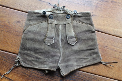 Kurze echte hirschlederhosen - kurze,