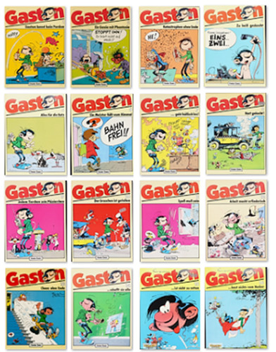 Gaston comic band - comic,