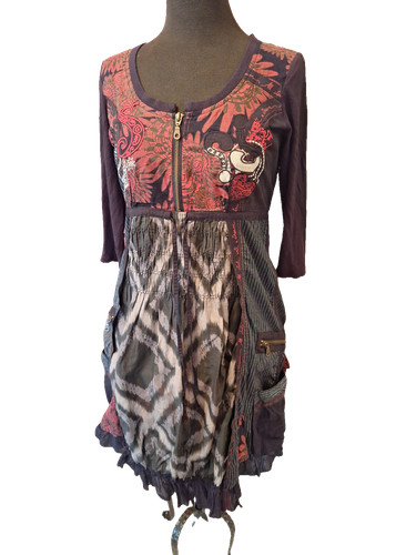 Desigual patchwork kleid - desigual, patchwork-kleid
