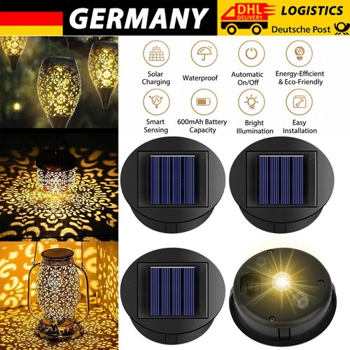 Runde solarleuchten ersatz - 3x,