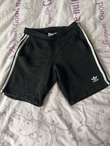 Adidas baumwoll shorts schwarz - baumwoll-shorts,