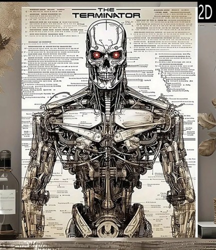 Terminator banner poster - terminator, banner/poster