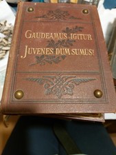 Antikes Buch Gaudeamus Igitur