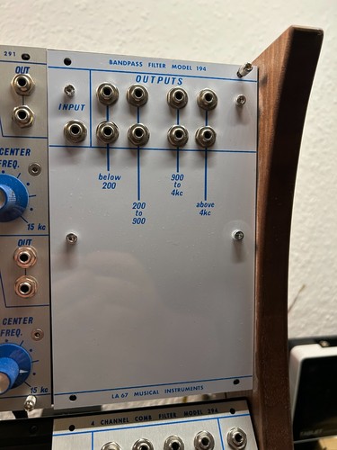La67 bandpass filter model - filter,