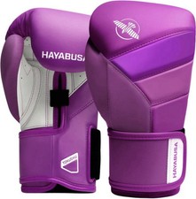 Hayabusa T3 Neon Purple Boxing Gloves 14 OZ Neu (nur 1 X getestet)