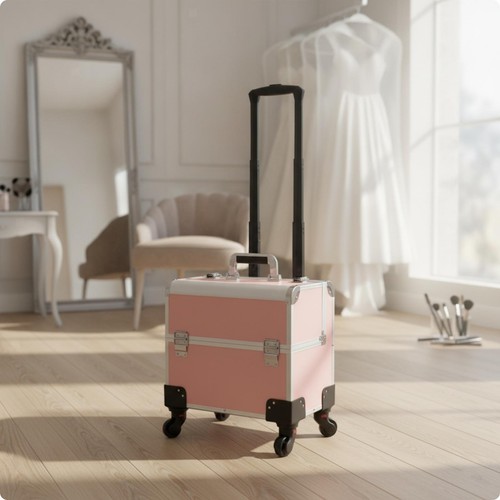 Rollbarer kosmetikkoffer - rollbarer,