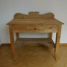 Original Weichholz Schreibtisch Biedermeier 1820 Waschtisch Fichte wohnfertig