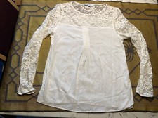 NH, Nadine H., Seidentunika , weiß, Gr. 38