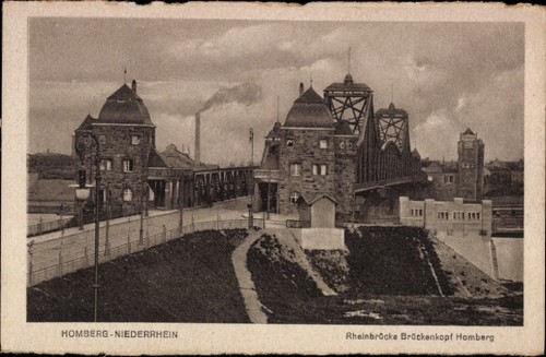 Homberg rhein duisburg - ak,