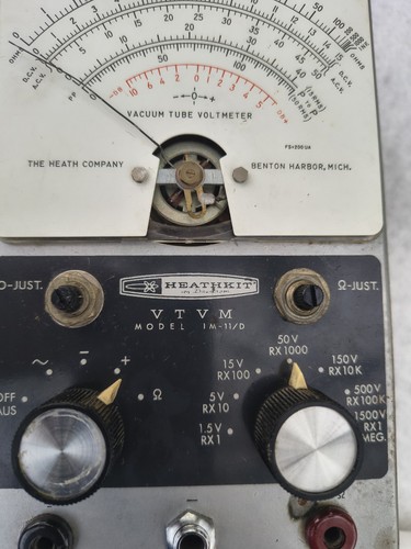 Heathkit d vtvm - im-11/d,