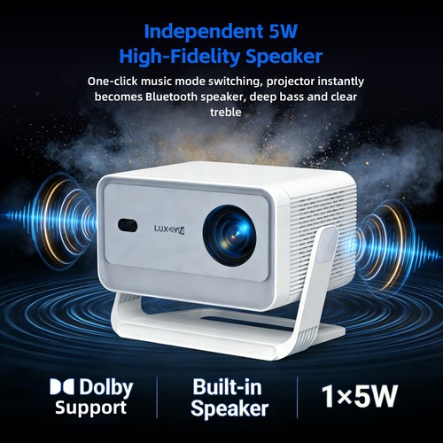 Luxvyn beamer wifi - beamer,