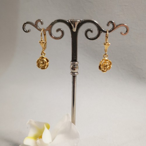 Rosen ohrringe rosenschmuck - rosen,