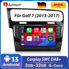 Für VW Golf VII MK7 2013-2020 Carplay Android 13 Autoradio DAB+ SWC GPS Navi FM