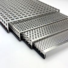 Terrarienabdeckung Aluminium Gitter mit Kantenschutz Kostenloser Wunschzuschnitt