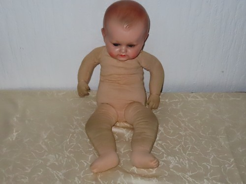 Antike puppe mädchen - puppe,