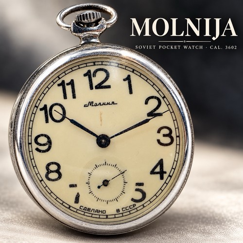 Molnija taschenuhr kal 3602 - molnija,